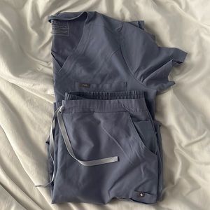 Vapor blue space dye figs XL